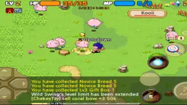 Capture d'écran de The World of Magic 2