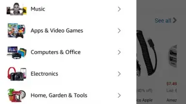 Capture d'écran de Amazon for Tablets 5