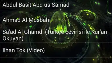 Capture d'écran de Holy Quran video and MP3 6