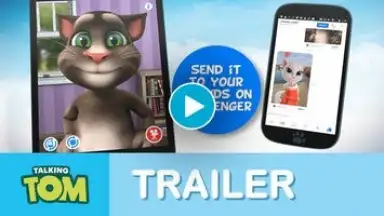 Capture d'écran de Talking Tom for Messenger 1