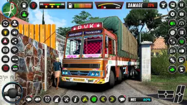 Capture d'écran de Indian Truck Cargo Lorry Games 2