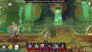 Capture d'écran de Tiny Samurai Showdown 4