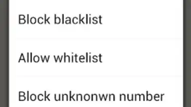 Capture d'écran de Call Blocker 1