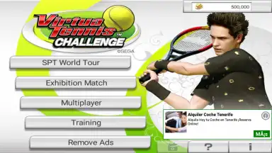 Capture d'écran de Virtua Tennis Challenge 8