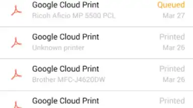 Capture d'écran de Cloud Print 3