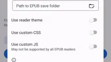 Capture d'écran de LNReader 4