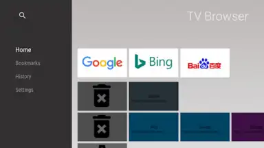 Capture d'écran de TV Internet Browser 1