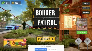 Capture d'écran de Border Patrol Police Game 1