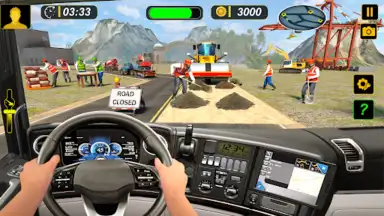 Capture d'écran de Road Construction Simulator 3D 3
