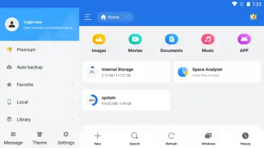 Capture d'écran de ES File Explorer 7