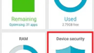 Capture d'écran de Samsung Device Security 1