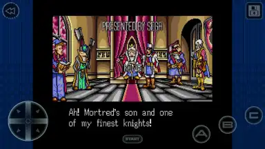 Capture d'écran de Shining Force Classics 4