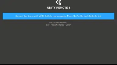 Capture d'écran de Unity Remote 4 4