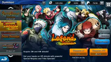 Capture d'écran de NARUTO X BORUTO NINJA TRIBES 3
