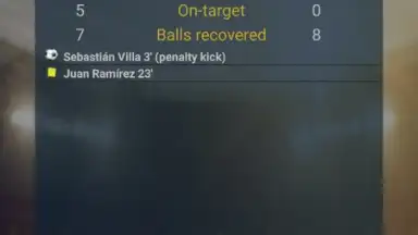 Capture d'écran de Cyberfoot 5