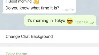 Capture d'écran de Graph Messenger 8