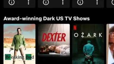Capture d'écran de Netflix (Android TV) 12