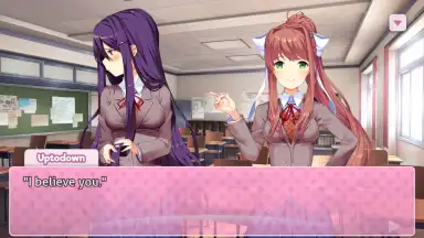 Capture d'écran de Doki Doki Literature Club! 9