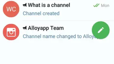 Capture d'écran de Alloy -free messaging app 7