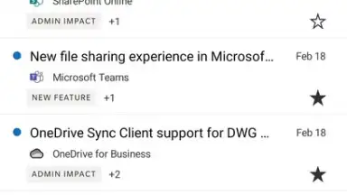 Capture d'écran de Microsoft 365 Admin 4