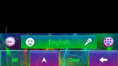 Capture d'écran de Electric Color Keyboard 3