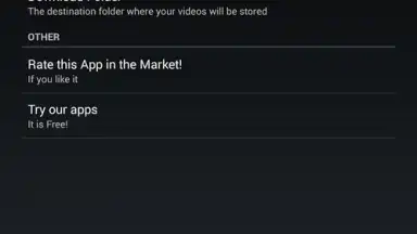 Capture d'écran de FVD - Free Video Downloader 3