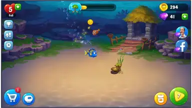 Capture d'écran de Fishdom 8
