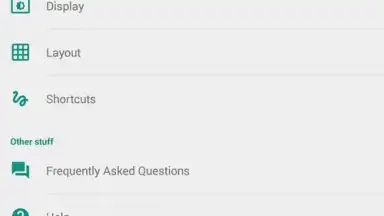 Capture d'écran de Action Launcher 3