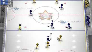 Capture d'écran de Stickman Ice Hockey 1