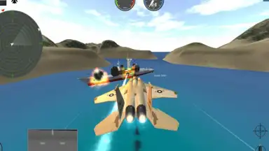 Capture d'écran de F14 Fighter Jet 3D Simulator 4