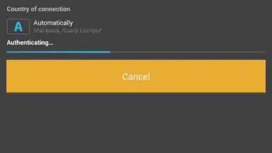 Capture d'écran de Hideman VPN 4