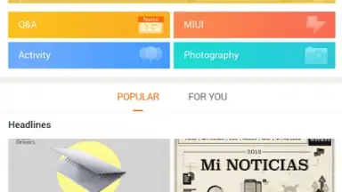 Capture d'écran de Xiaomi Community 1