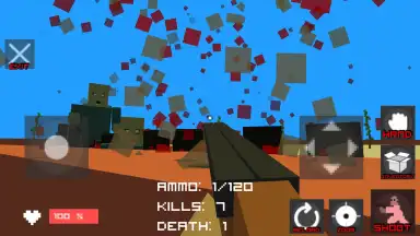 Capture d'écran de Zombie Craft 5