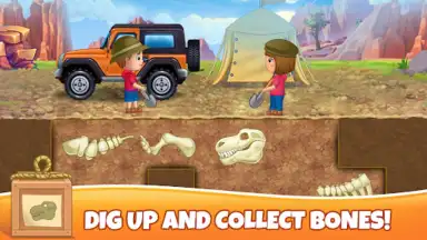 Capture d'écran de Trucks and Dinosaurs for Kids 5