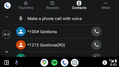 Capture d'écran de Android Auto 7