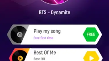 Capture d'écran de KPOP Music Hop: BTS Dancing Tiles Hop 7