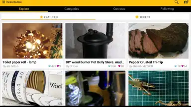 Capture d'écran de Instructables 10