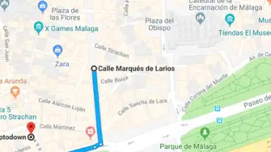 Capture d'écran de Google Maps Go 7