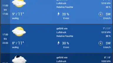 Capture d'écran de weather24 17