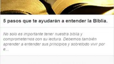 Capture d'écran de Caminando con Dios 4