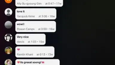 Capture d'écran de SoundCloud 8