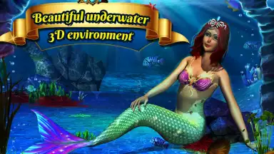 Capture d'écran de Cute Mermaid Simulator 3D 2