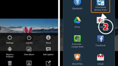 Capture d'écran de Facebook Photo Download Save 2
