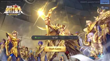 Capture d'écran de Saint Seiya : Awakening (Asia) 1