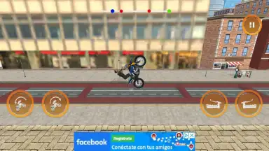 Capture d'écran de London City Motorbike Stunt Riding Simulator 10
