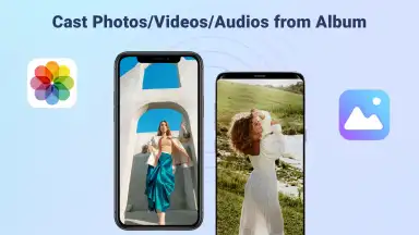 Capture d'écran de PigeonCast - Cast via AirPlay 2
