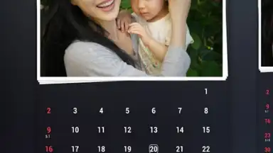Capture d'écran de dodol Calendar Widget 4