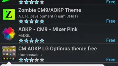 Capture d'écran de Theme Chooser Themes 8