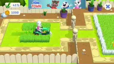 Capture d'écran de Talking Tom Town 9