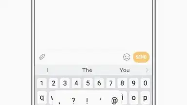 Capture d'écran de Samsung keyboard 3